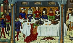 Immagine Le donne, la tavole, il vino nel Medioevo.